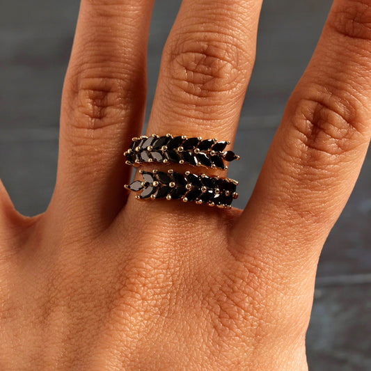 Midnight Chevron- Handmade Jewellery - i am boho