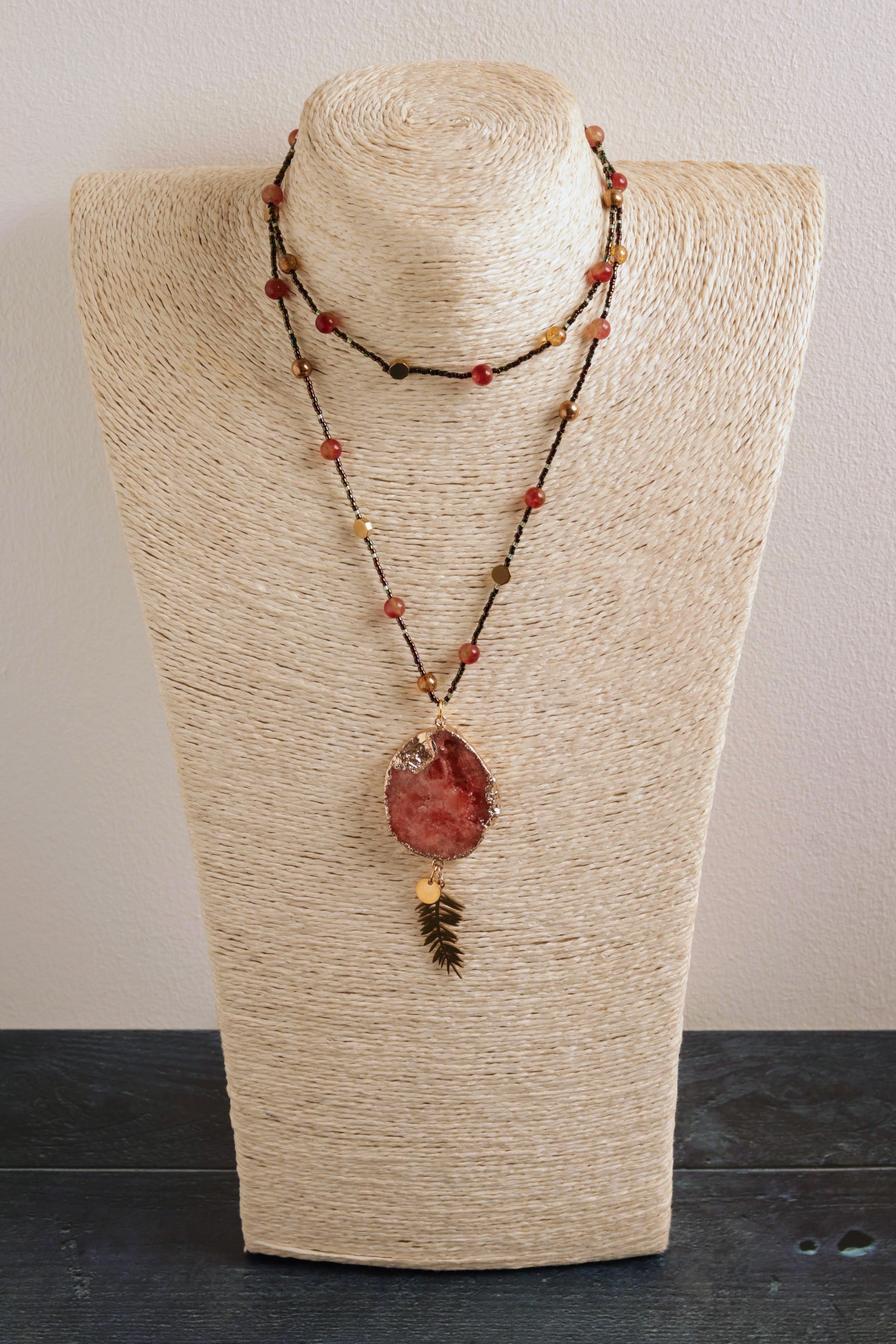 The red druzy