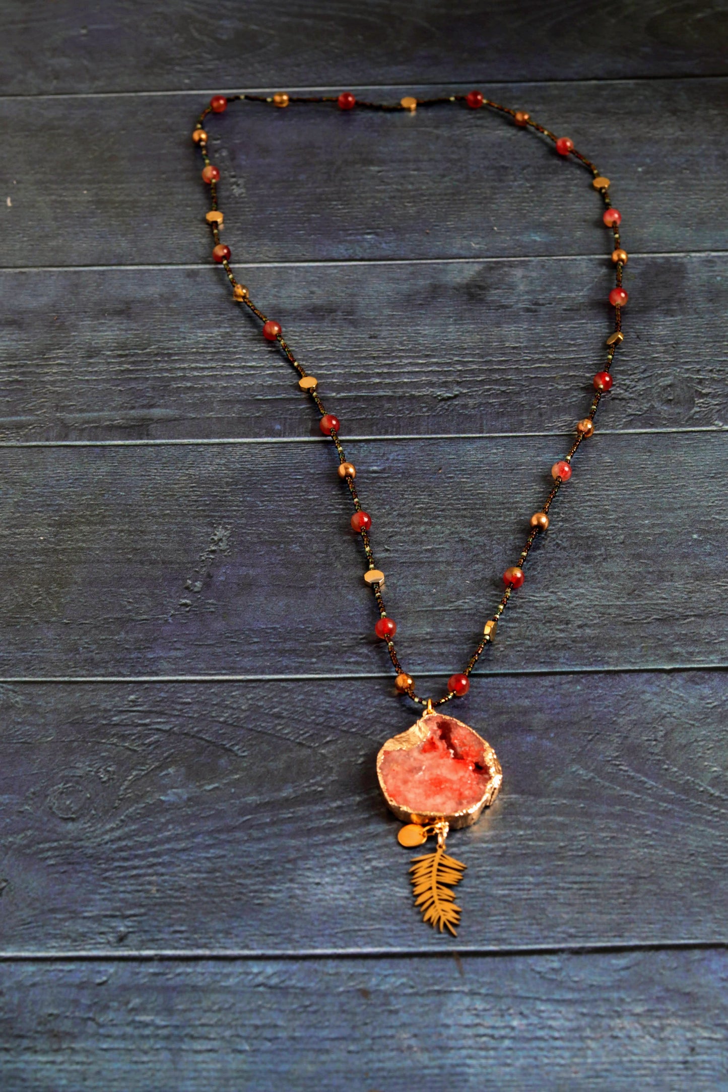 The red druzy