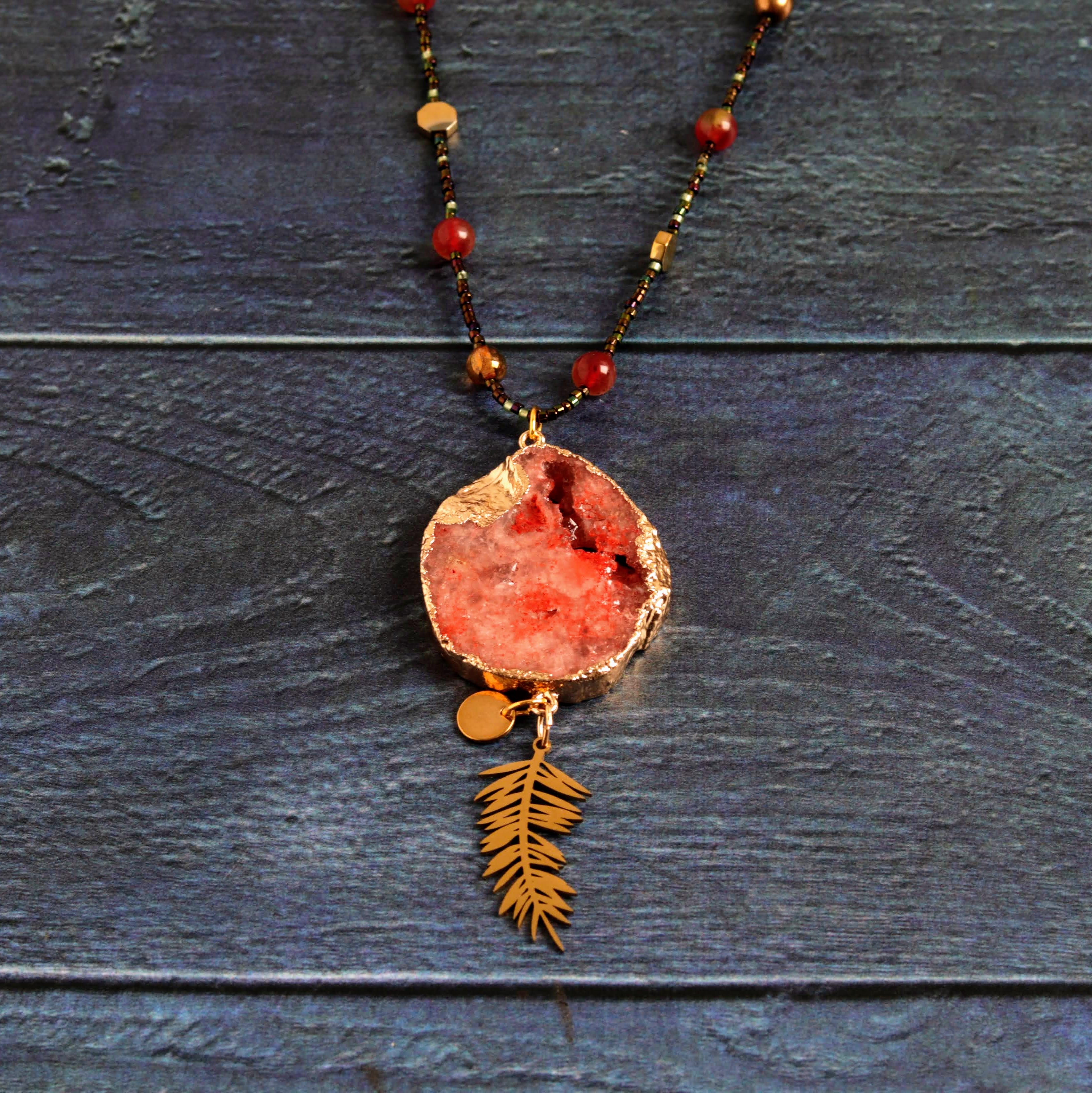 The red druzy