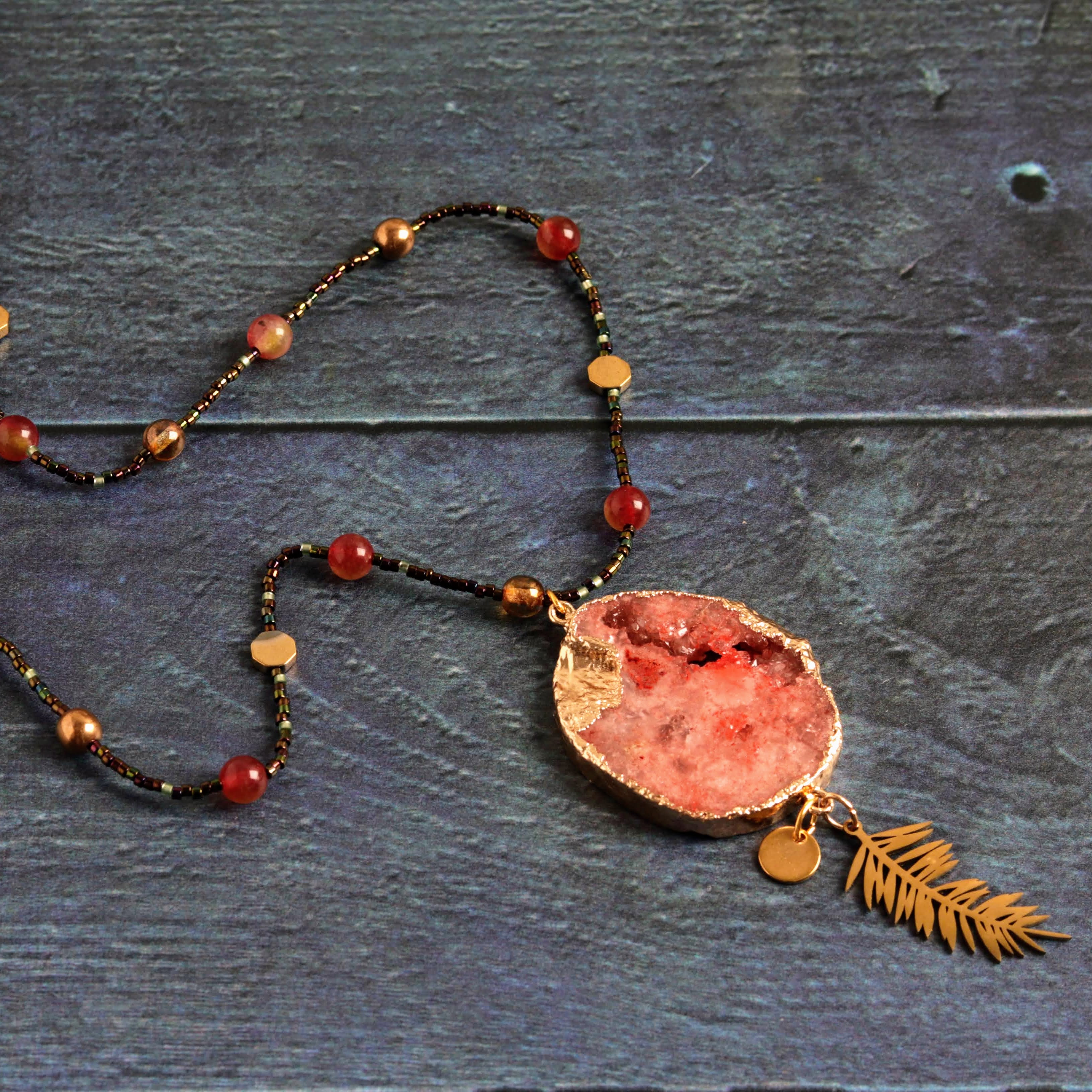 The red druzy