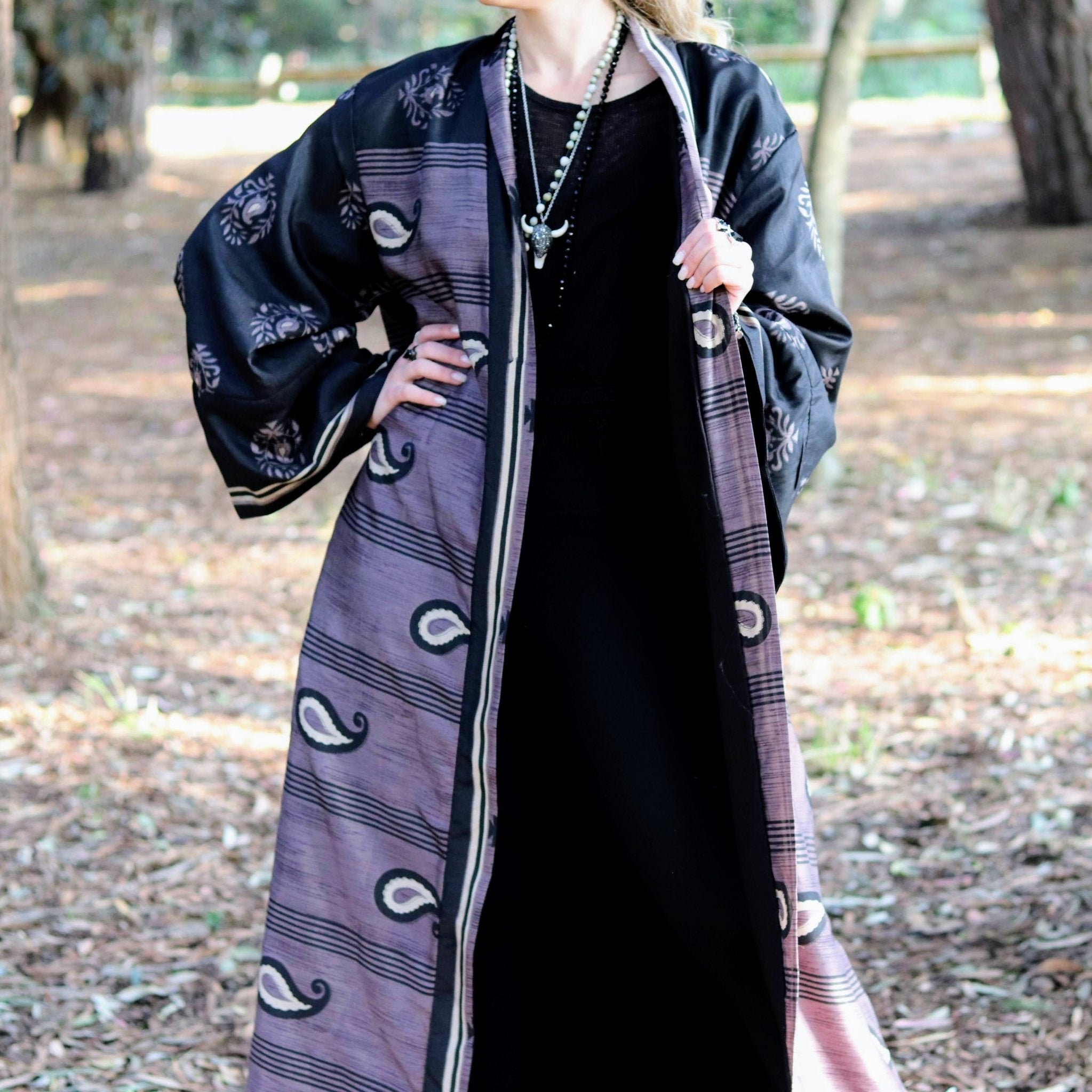 The Mughal Reversible Coat- Handmade Jewellery - i am boho
