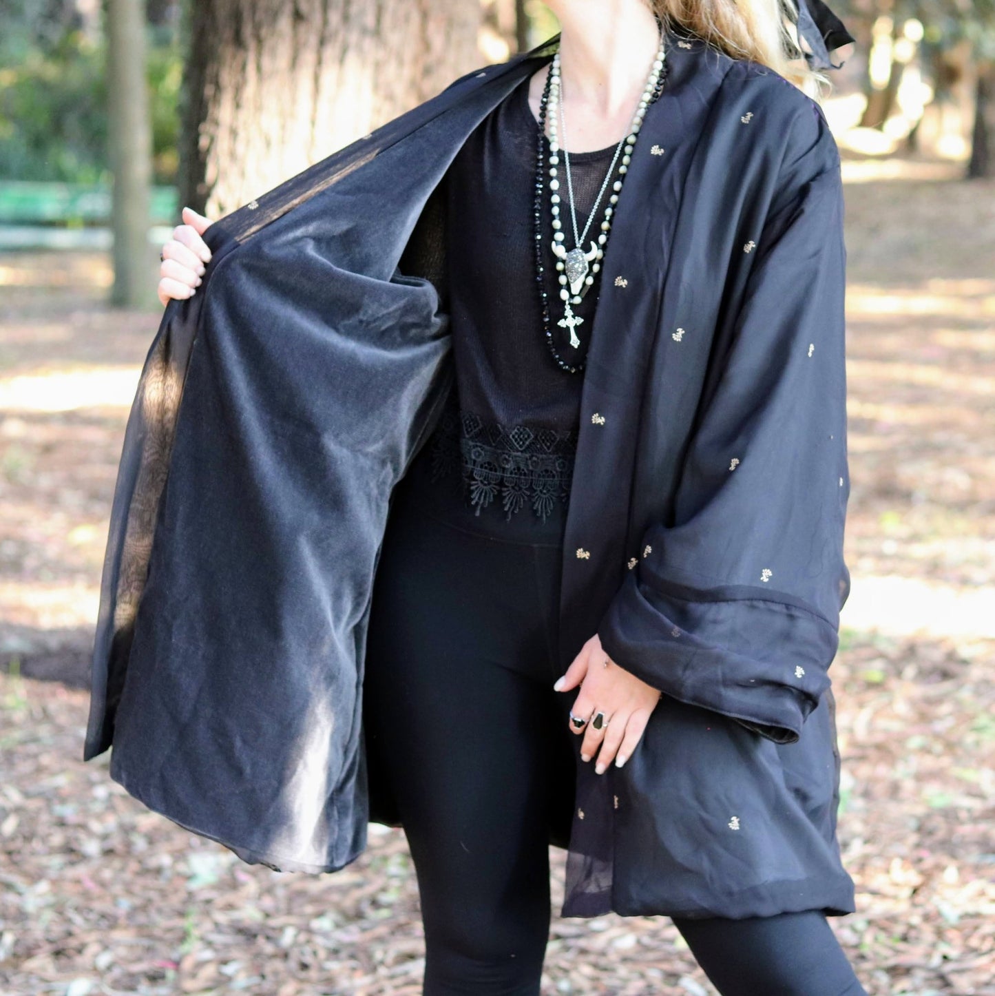 Sindoor Reversible Coat- Handmade Jewellery - i am boho