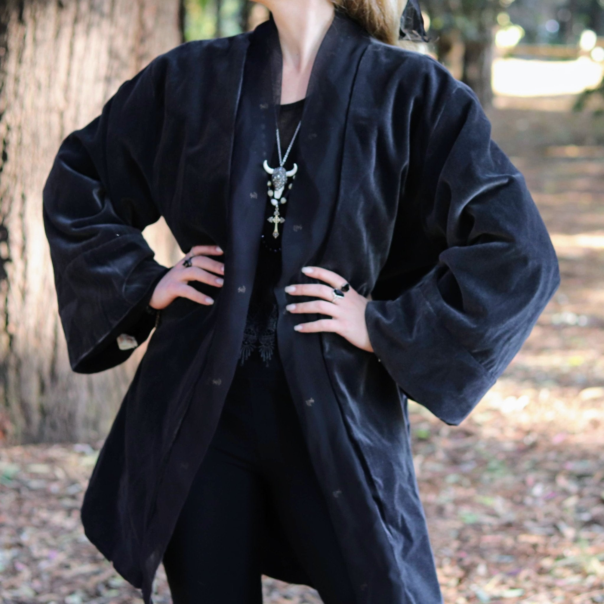 Sindoor Reversible Coat- Handmade Jewellery - i am boho