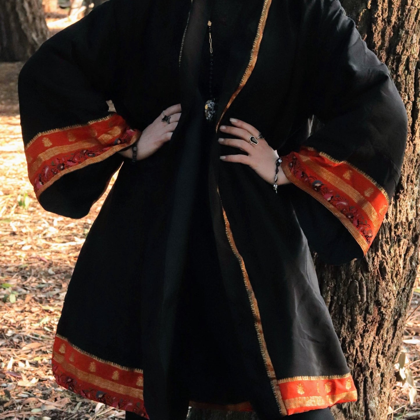 Solar Flare Reversible Coat- Handmade Jewellery - i am boho