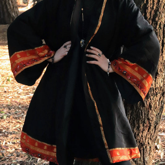 Solar Flare Reversible Coat- Handmade Jewellery - i am boho