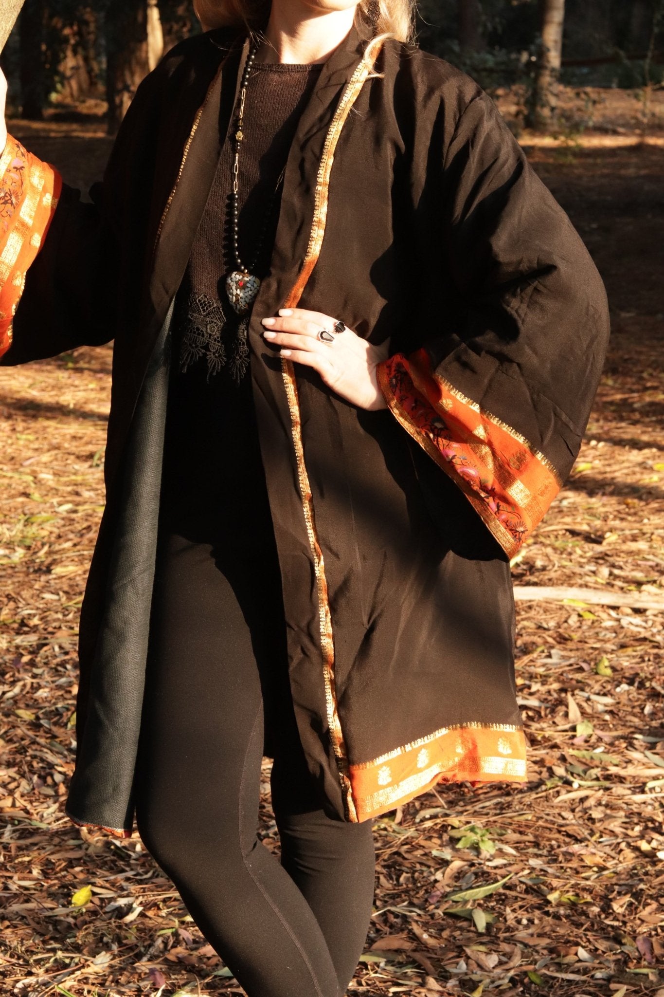 Solar Flare Reversible Coat- Handmade Jewellery - i am boho