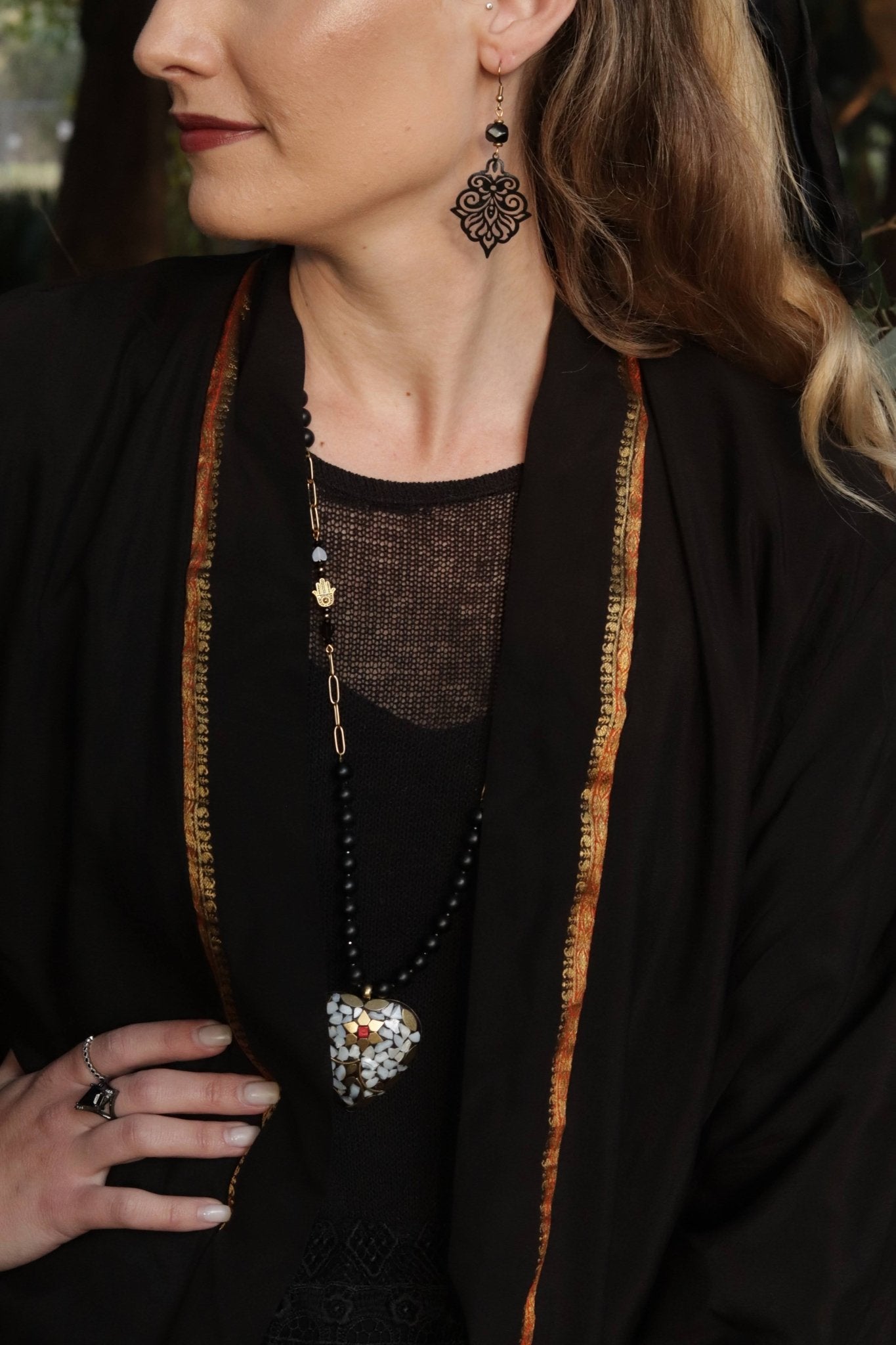 Solar Flare Reversible Coat- Handmade Jewellery - i am boho