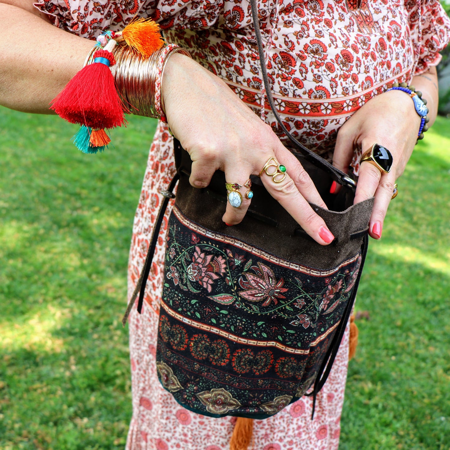 Bambi's bucket bag