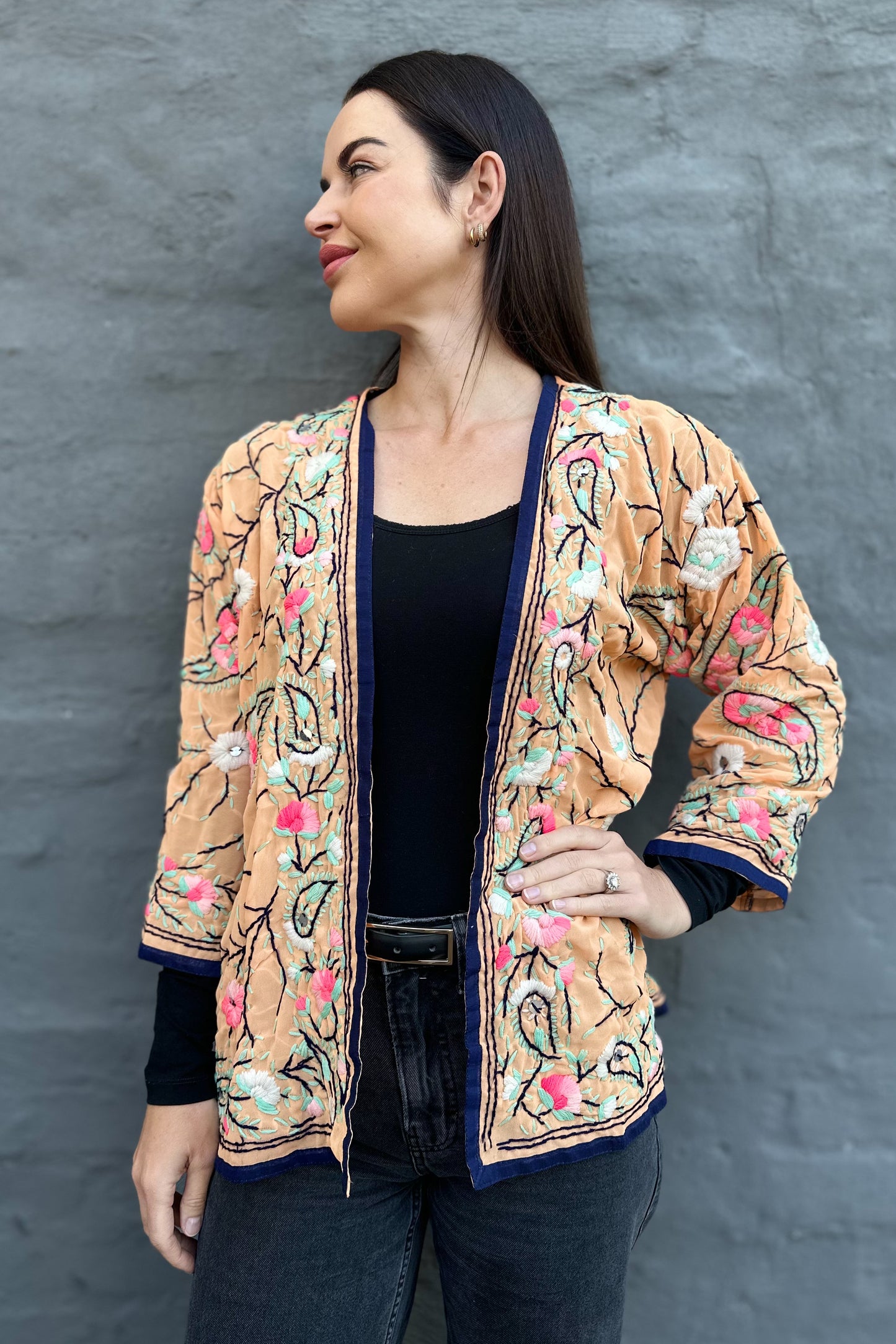 Phulkari Peachy Paisley