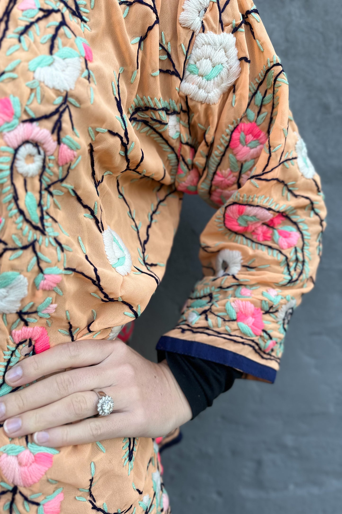 Phulkari Peachy Paisley
