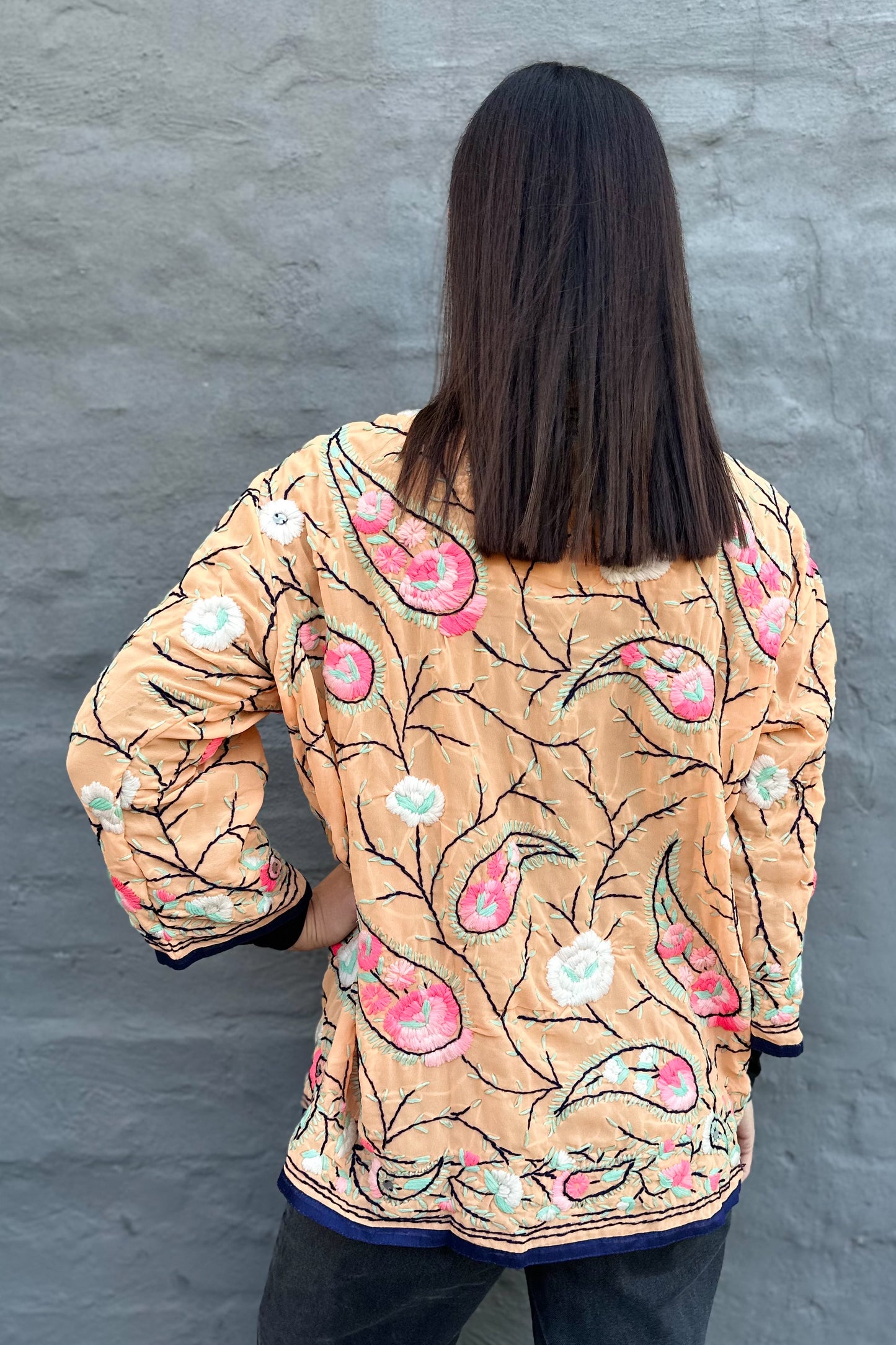 Phulkari Peachy Paisley