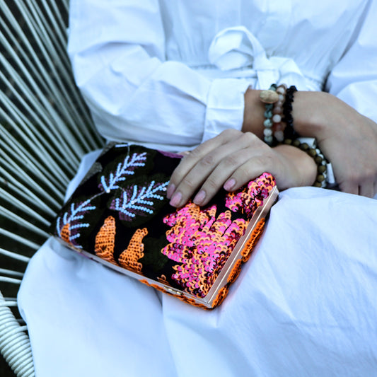 Casey clutch bag