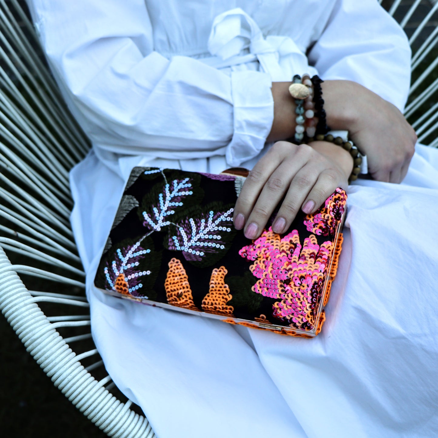Casey clutch bag