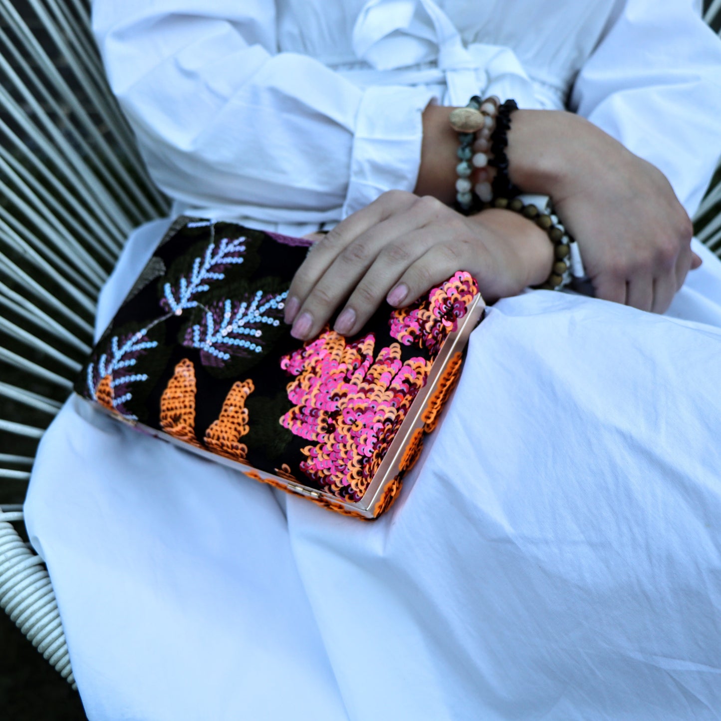 Casey clutch bag