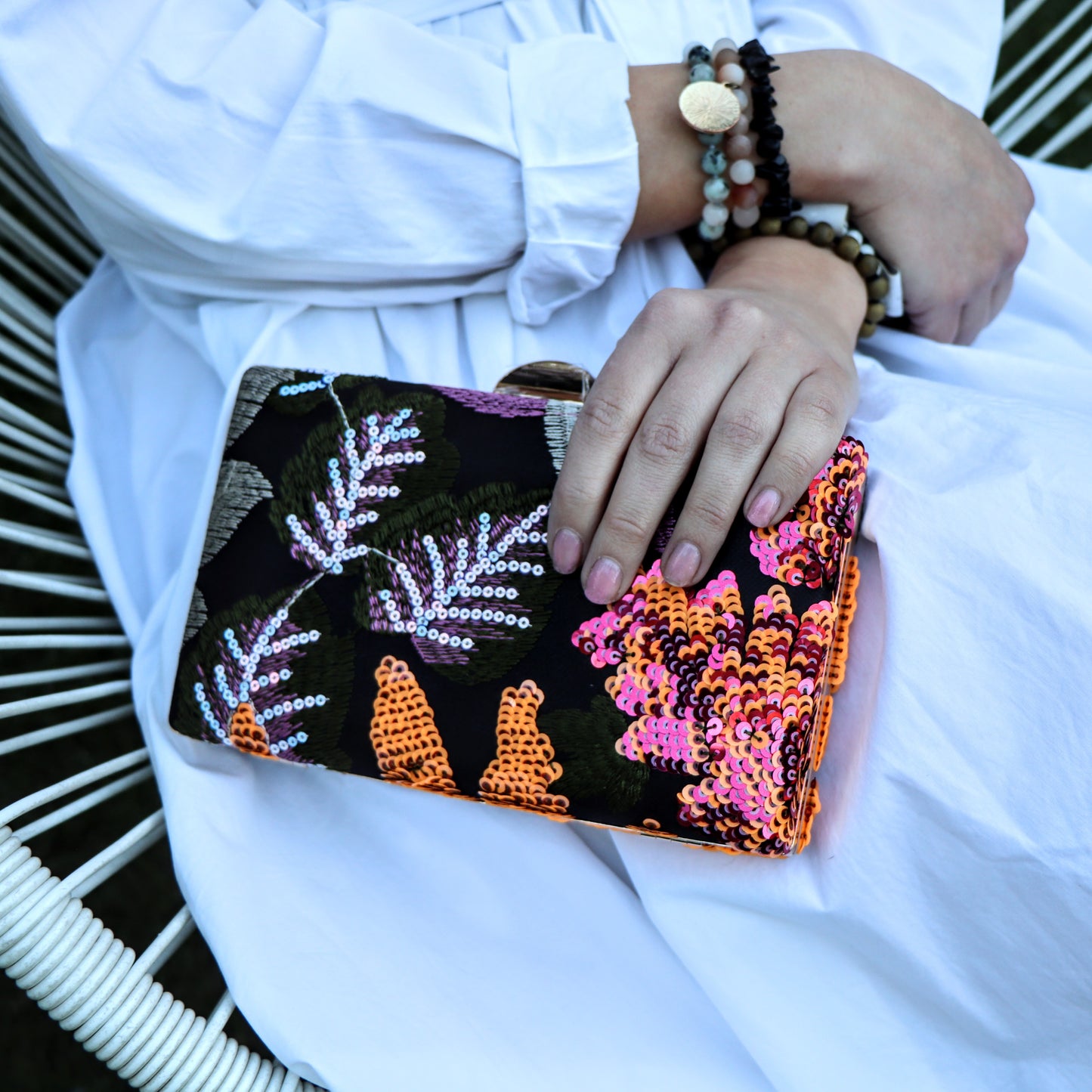 Casey clutch bag
