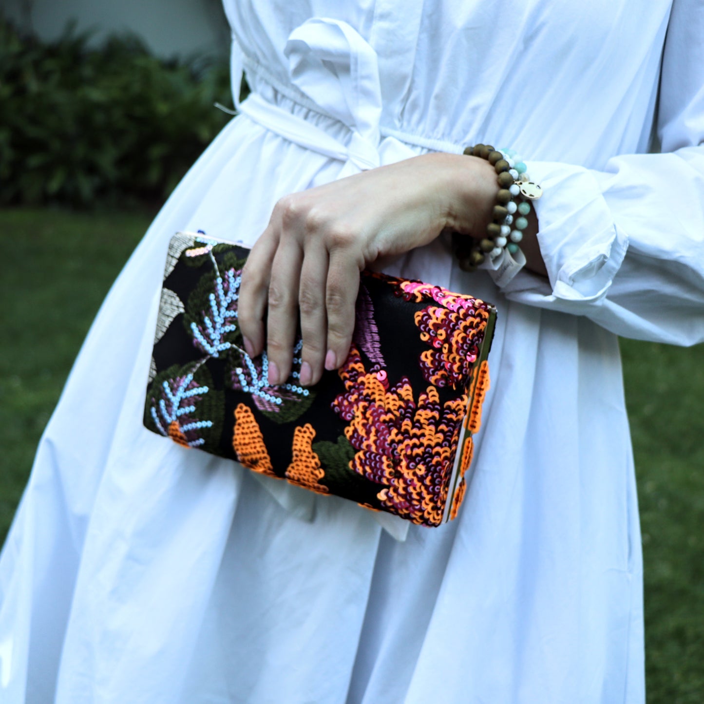 Casey clutch bag