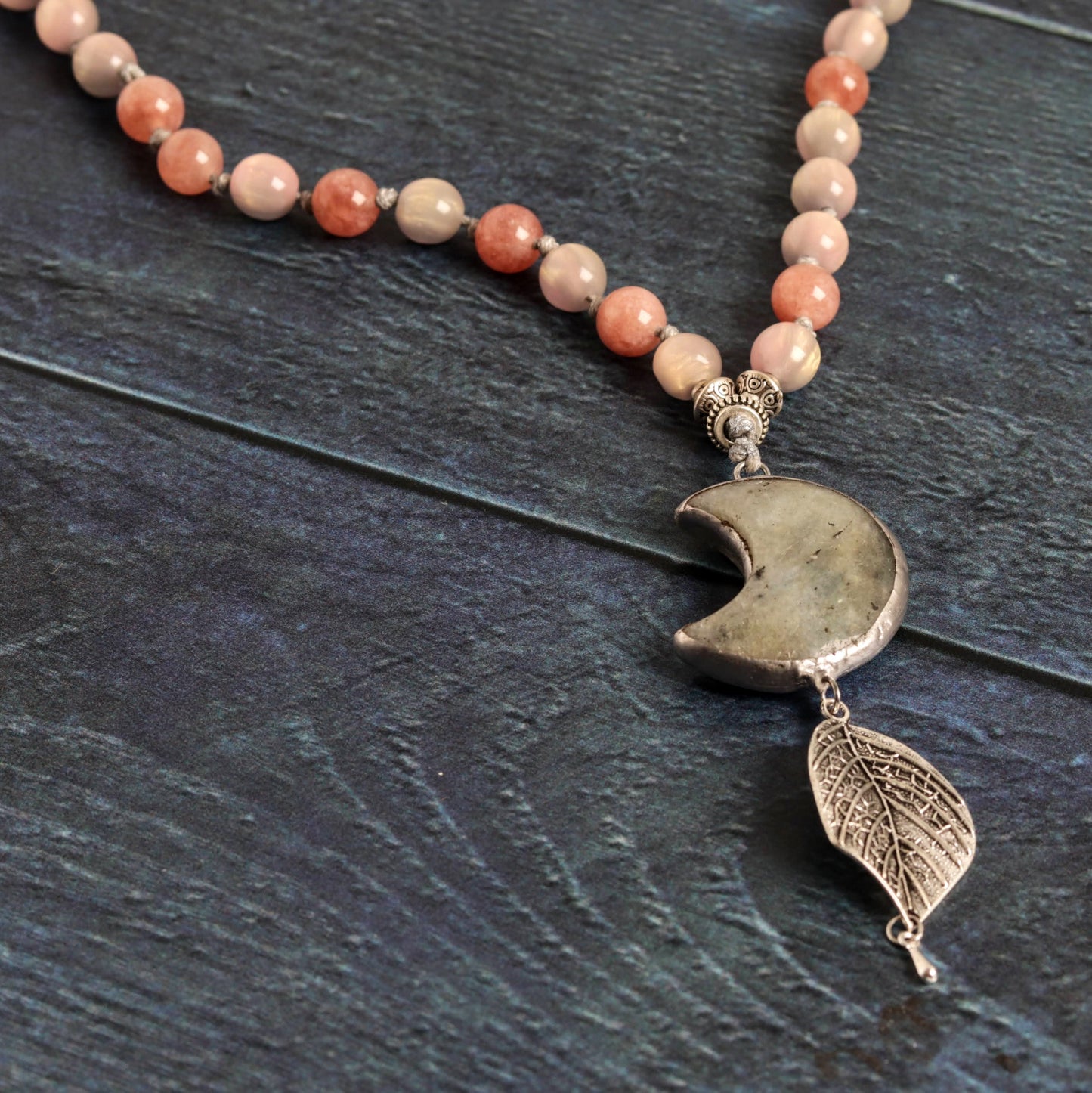 Moonlit leaf
