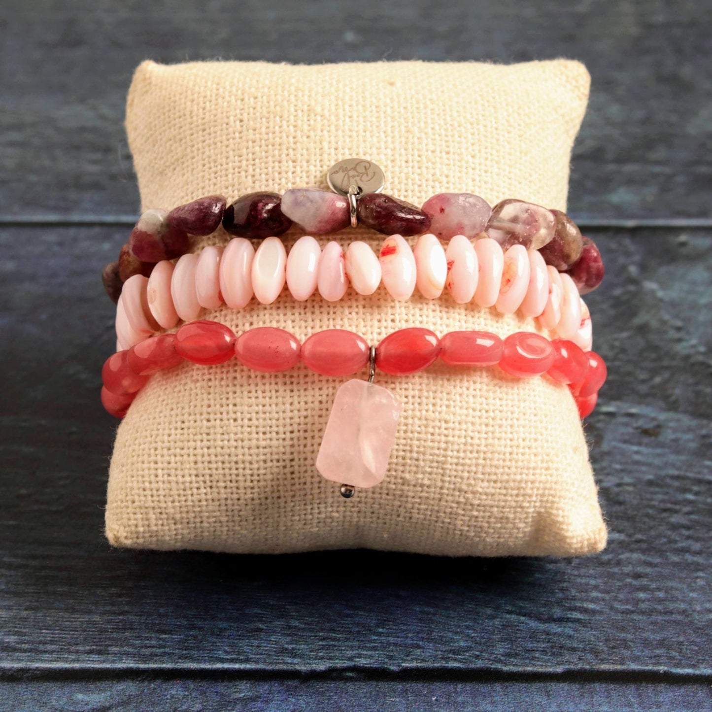 Watermelon Tourmaline- Handmade Jewellery - i am boho