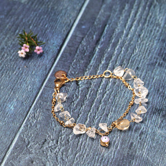 Citrine & Clear Quartz