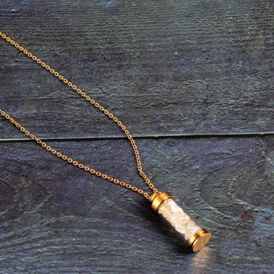 Moonstone Vial- Handmade Jewellery - i am boho