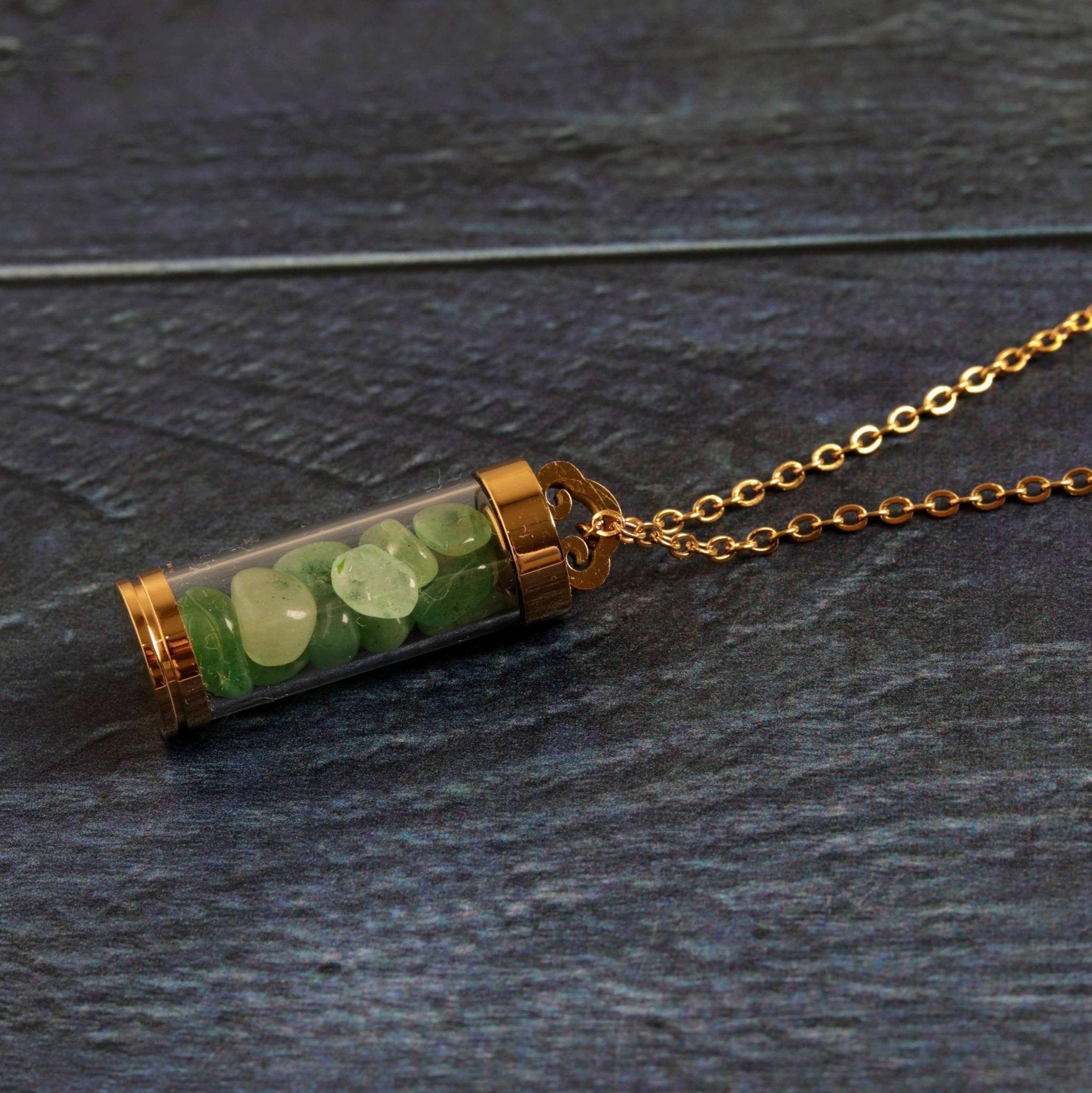 Jade Vial- Handmade Jewellery - i am boho