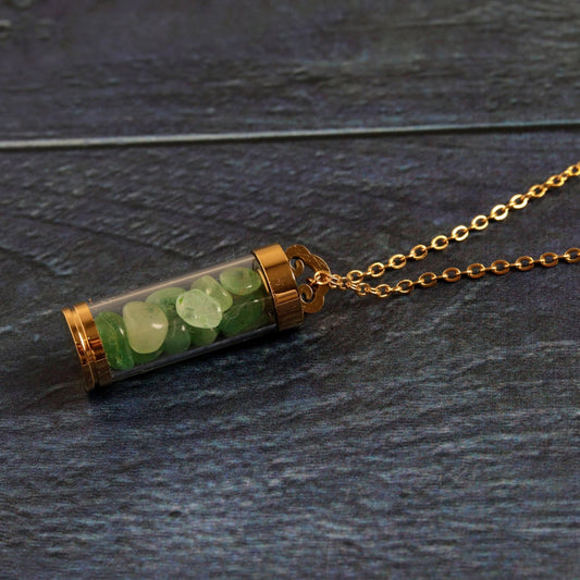 Jade Vial- Handmade Jewellery - i am boho