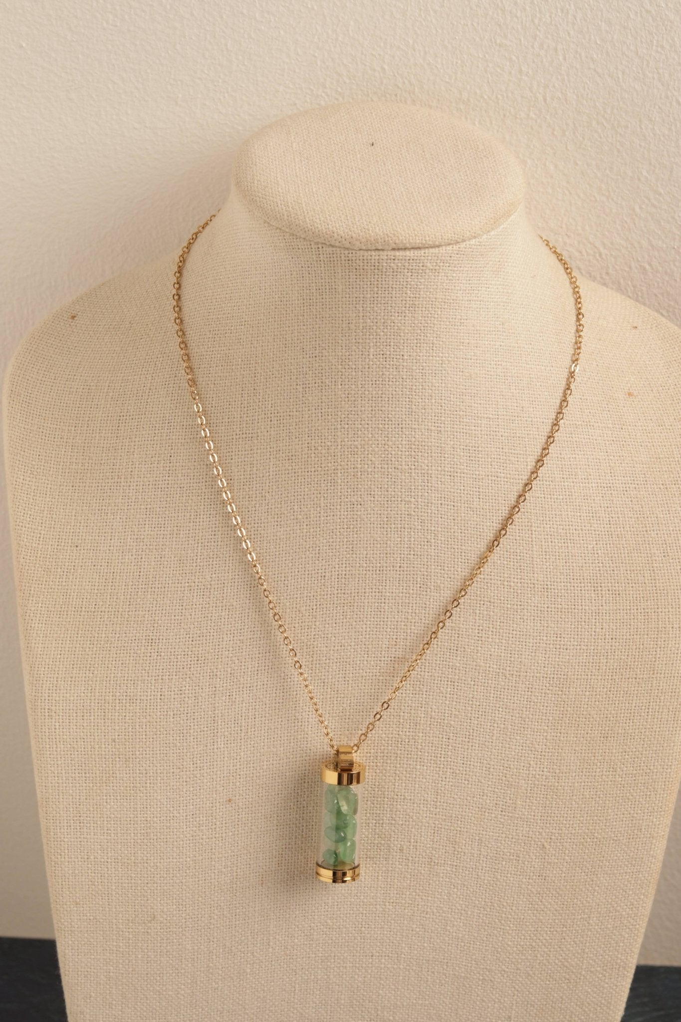 Jade Vial- Handmade Jewellery - i am boho