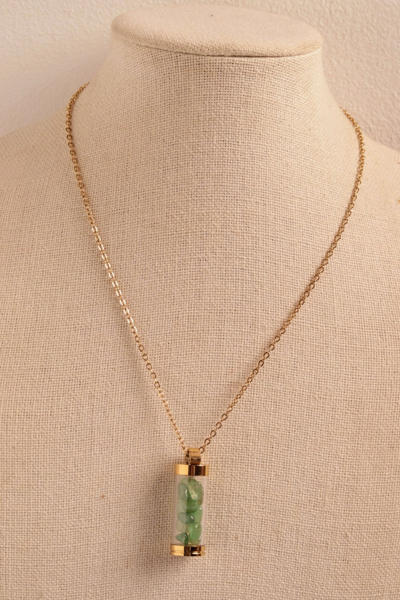 Jade Vial- Handmade Jewellery - i am boho
