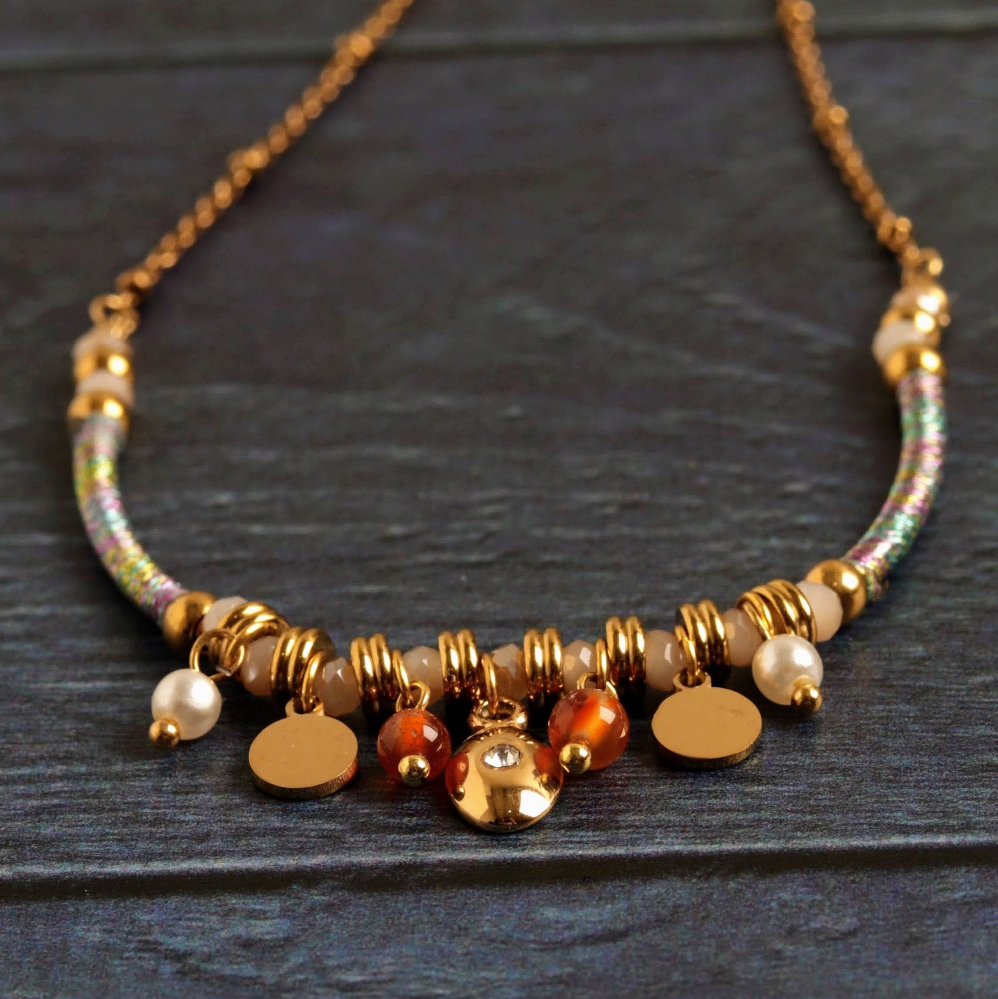 Amber & Pearl boheme- Handmade Jewellery - i am boho