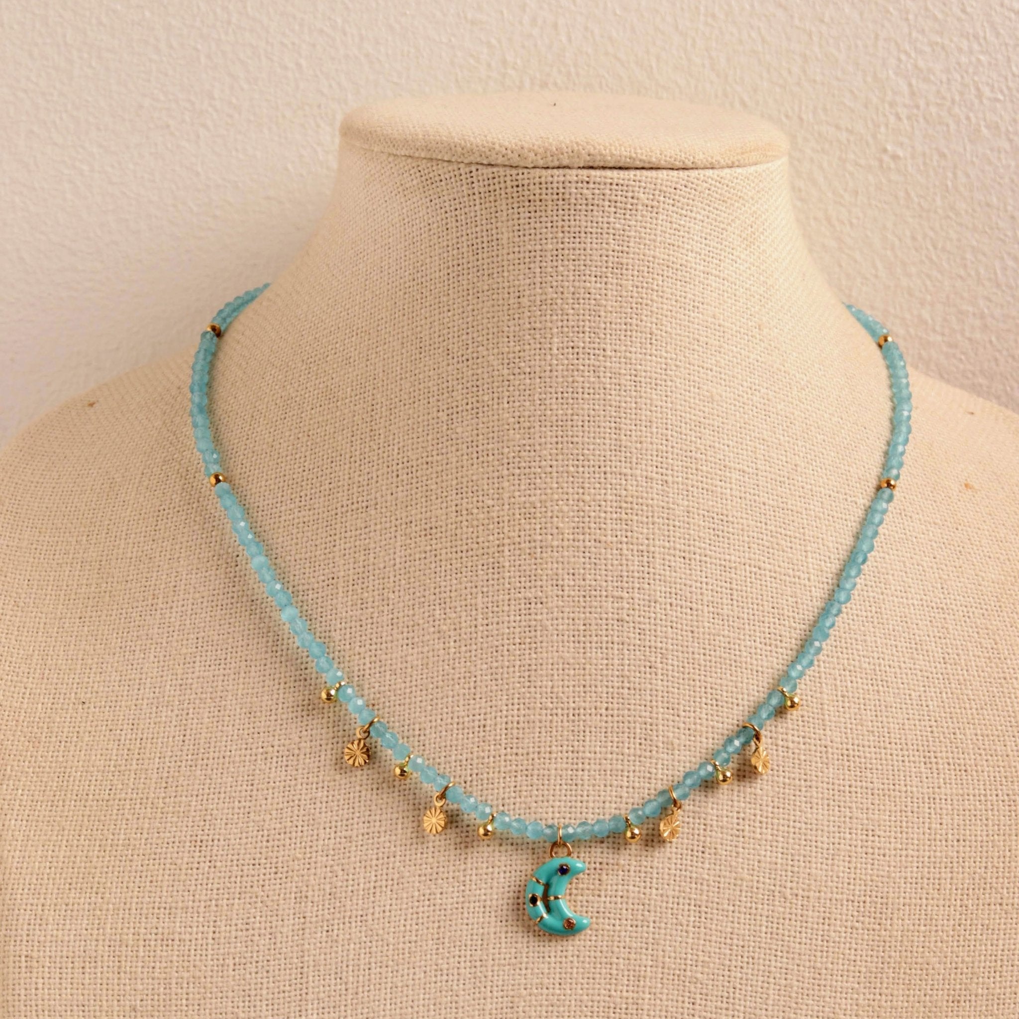 Aqua Moon- Handmade Jewellery - i am boho