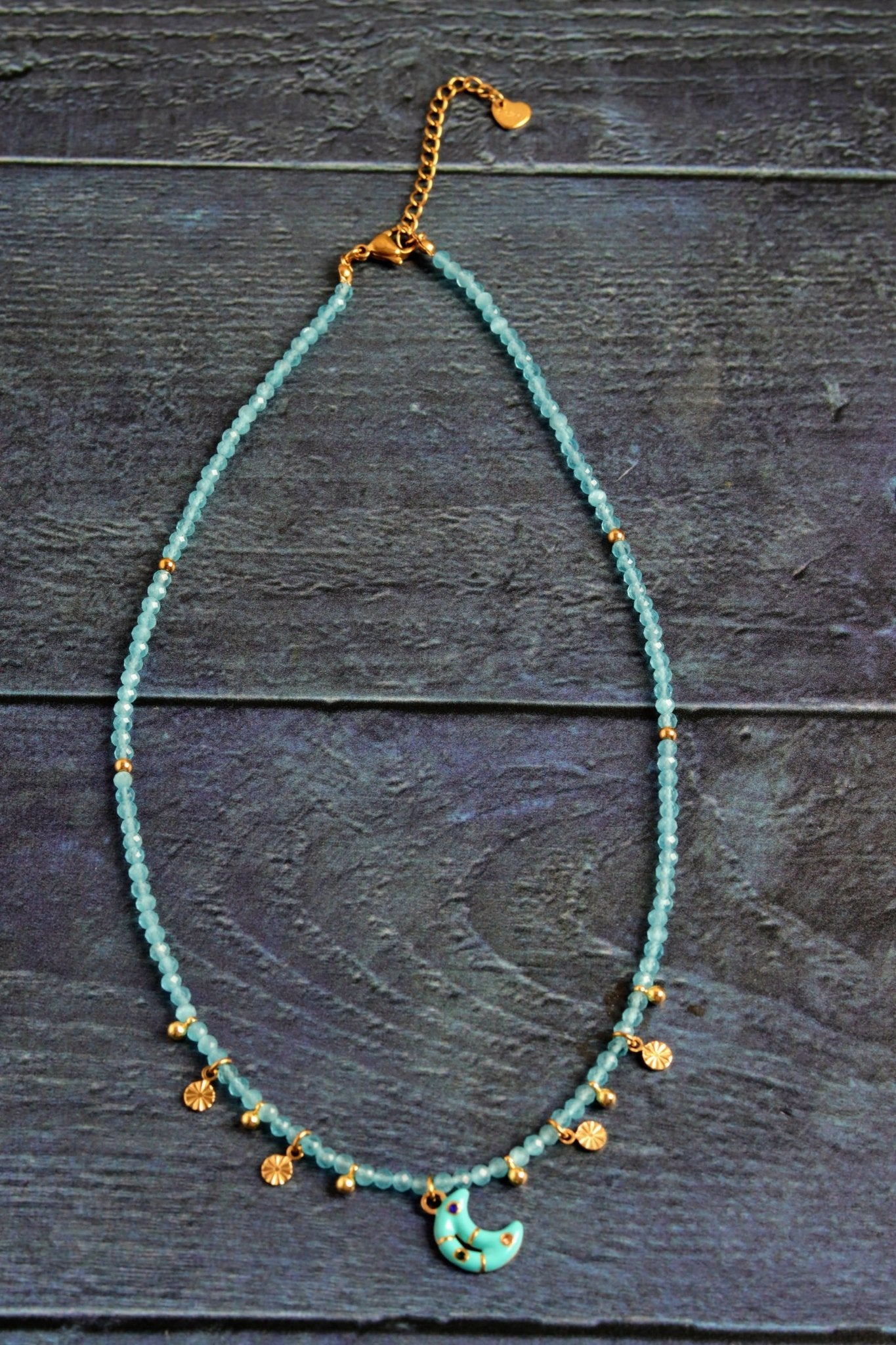 Aqua Moon- Handmade Jewellery - i am boho