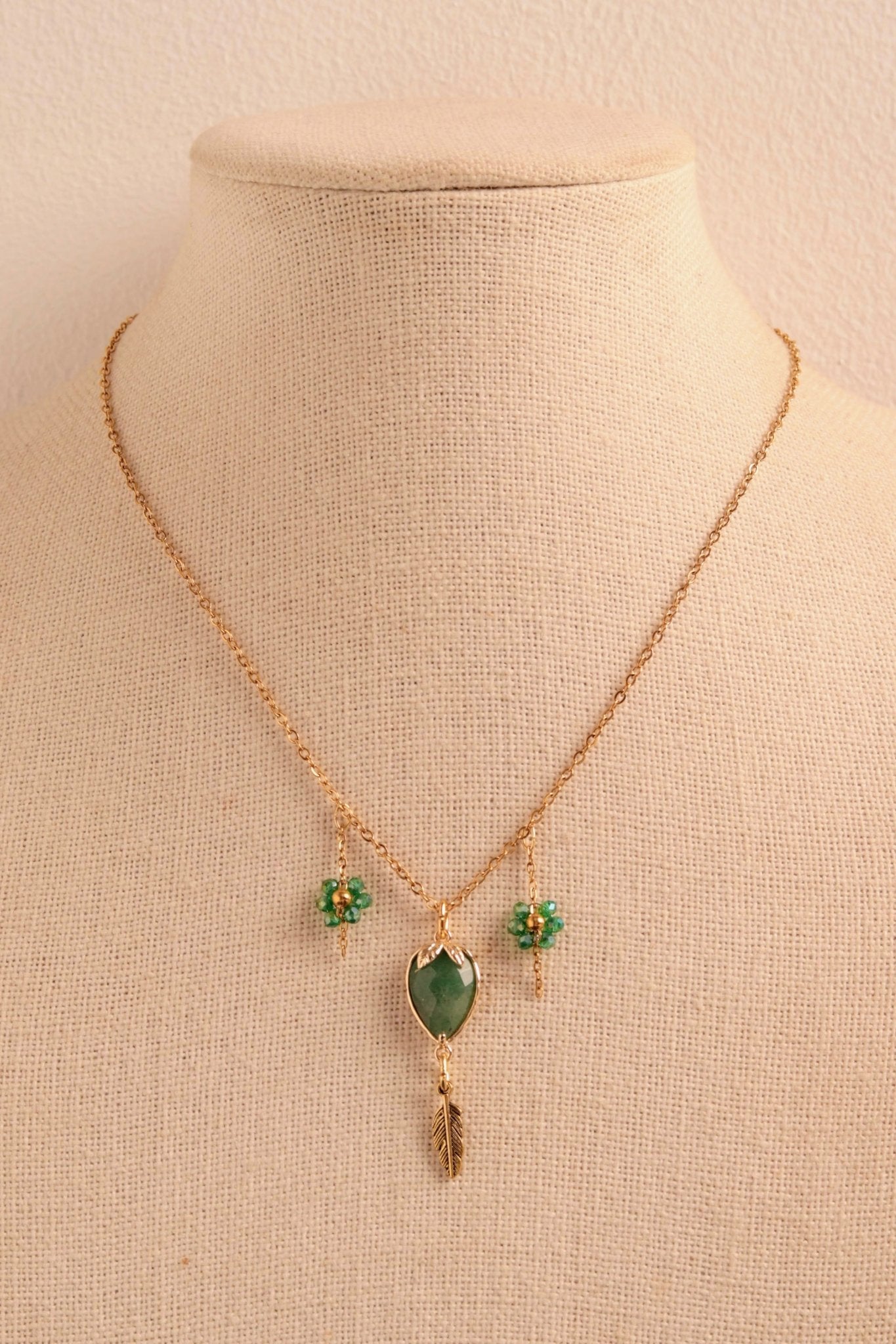 Aventurine Cluster- Handmade Jewellery - i am boho