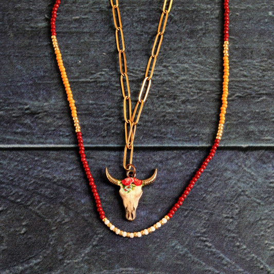 Wild West Rose Set- Handmade Jewellery - i am boho