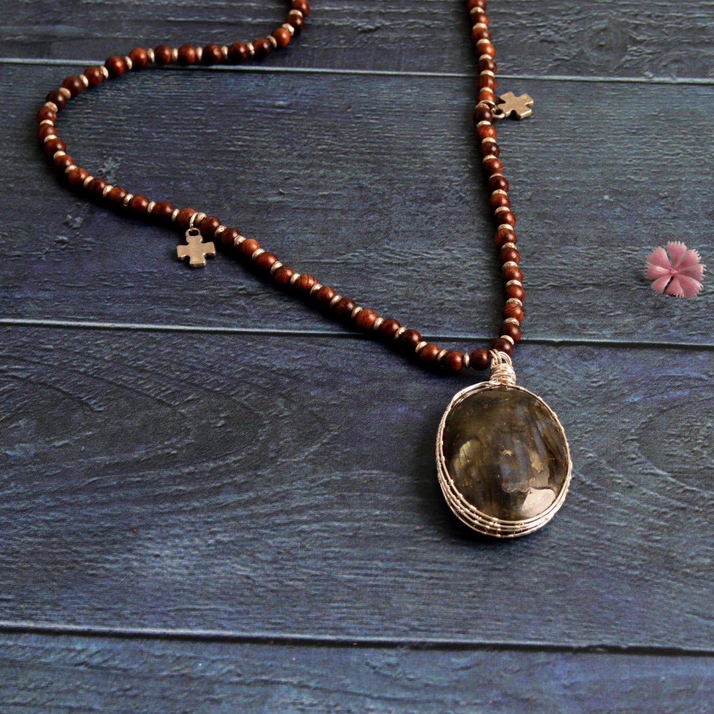 Rosewood & Labradorite