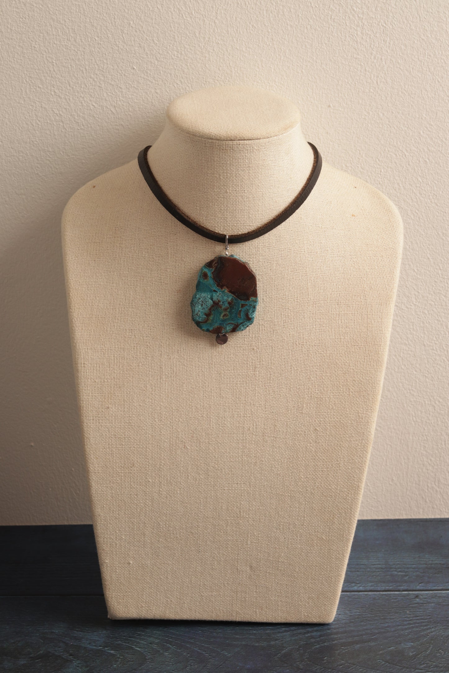 Leather & Ocean Jasper