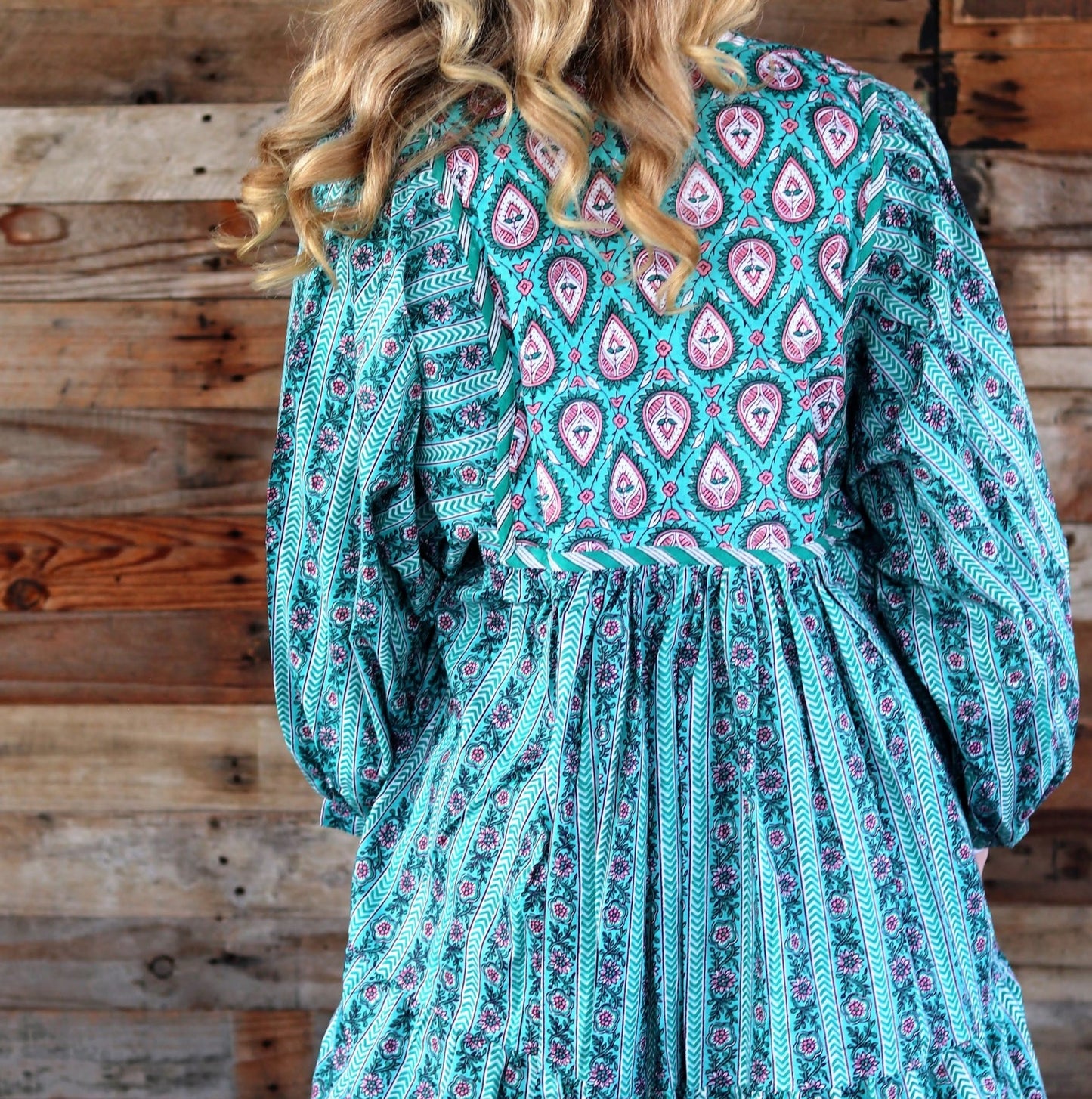 Delilah Dress in Turquoise- Handmade Jewellery - i am boho