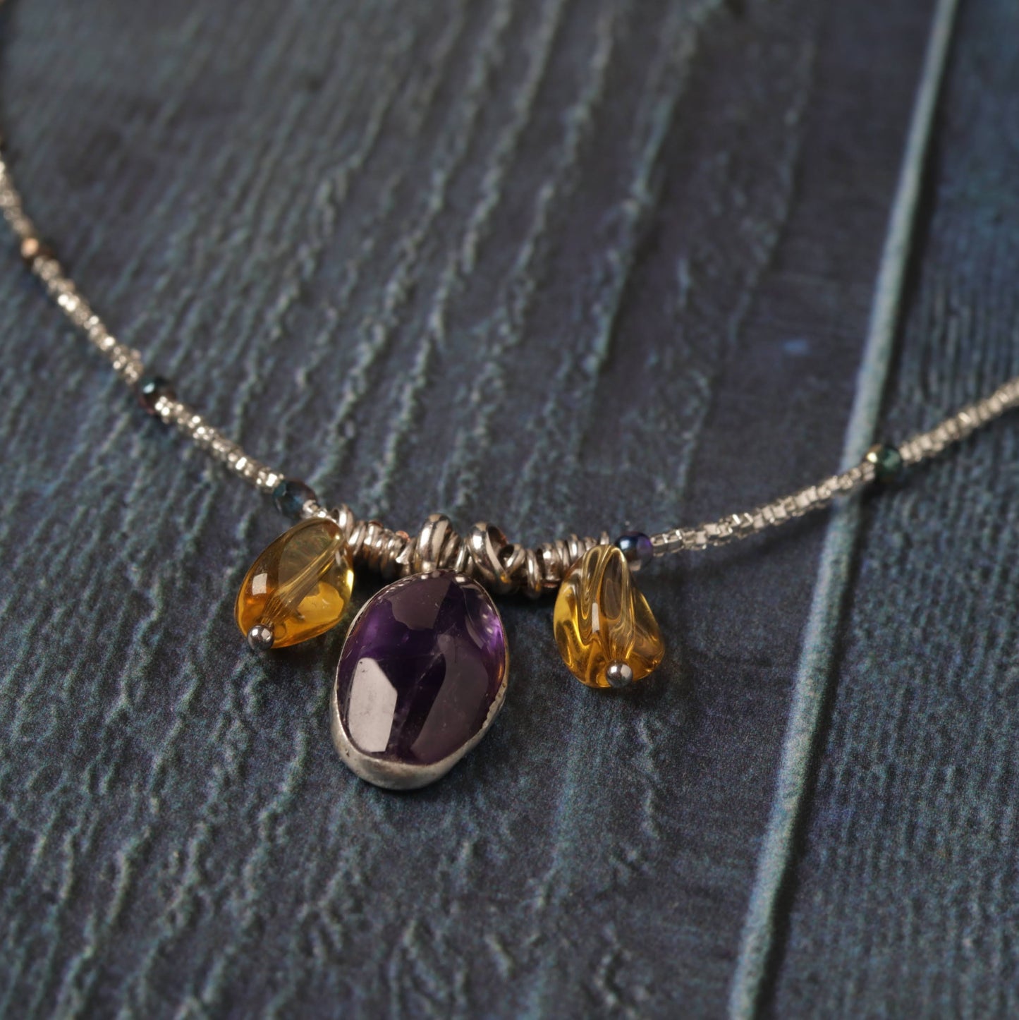 Citrine & Amethyst
