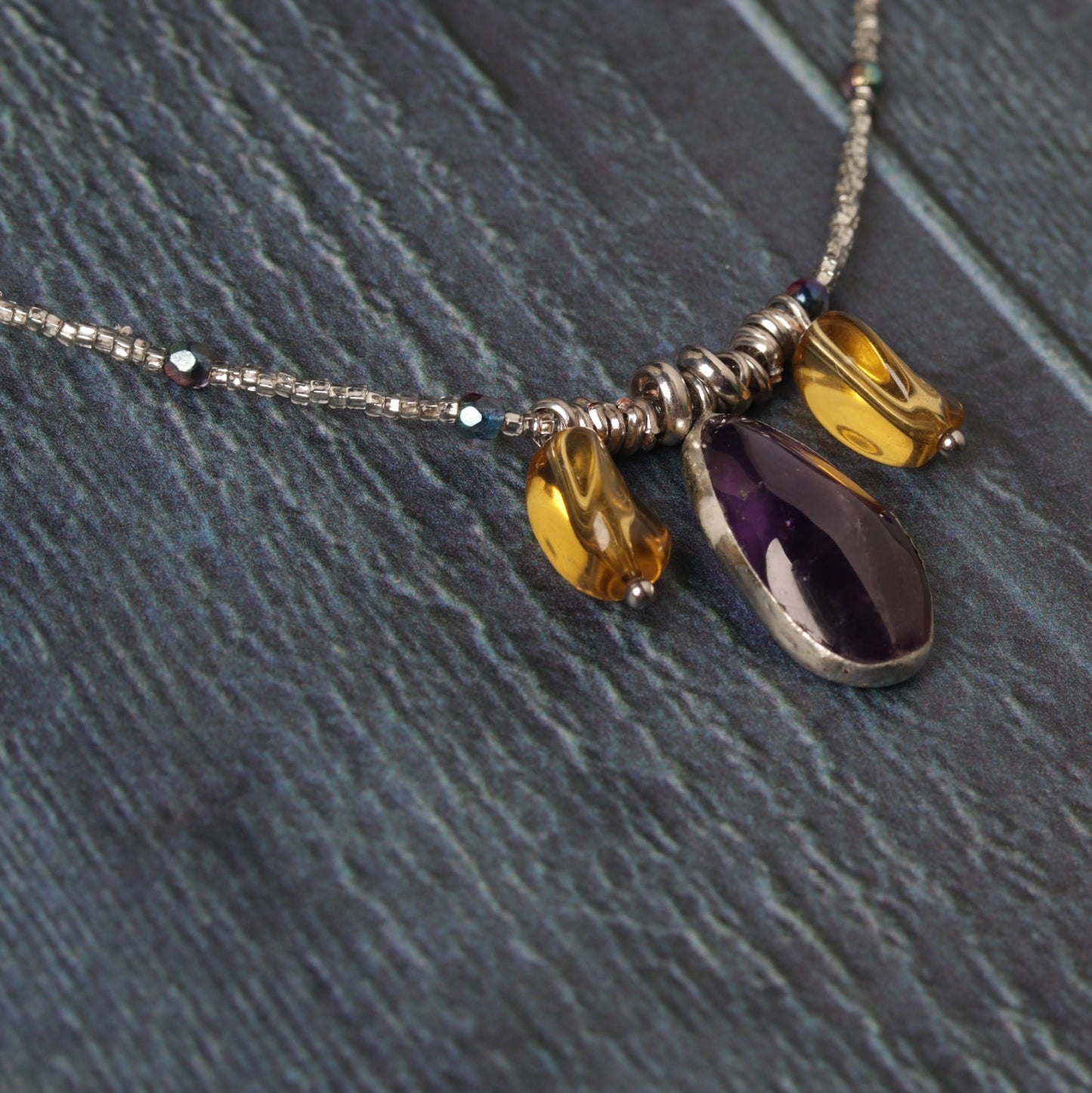 Citrine & Amethyst