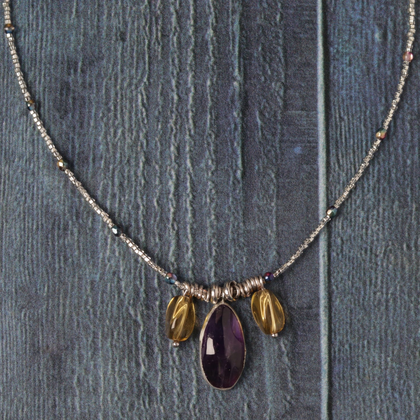 Citrine & Amethyst