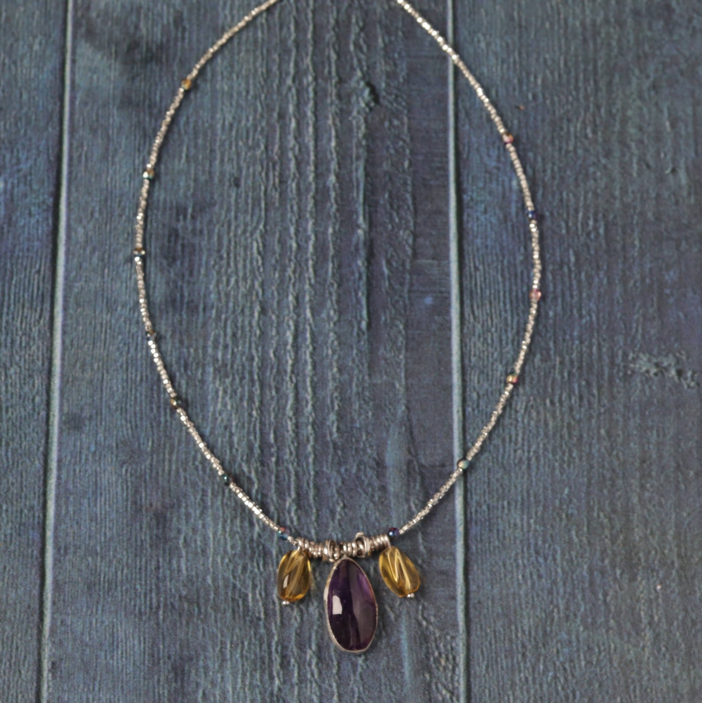 Citrine & Amethyst