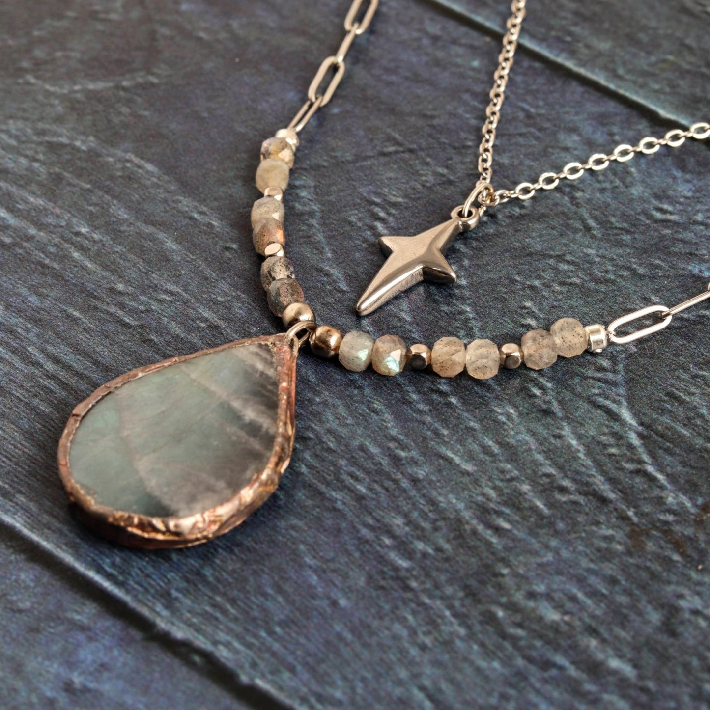 Starlit Storm Layers- Handmade Jewellery - i am boho