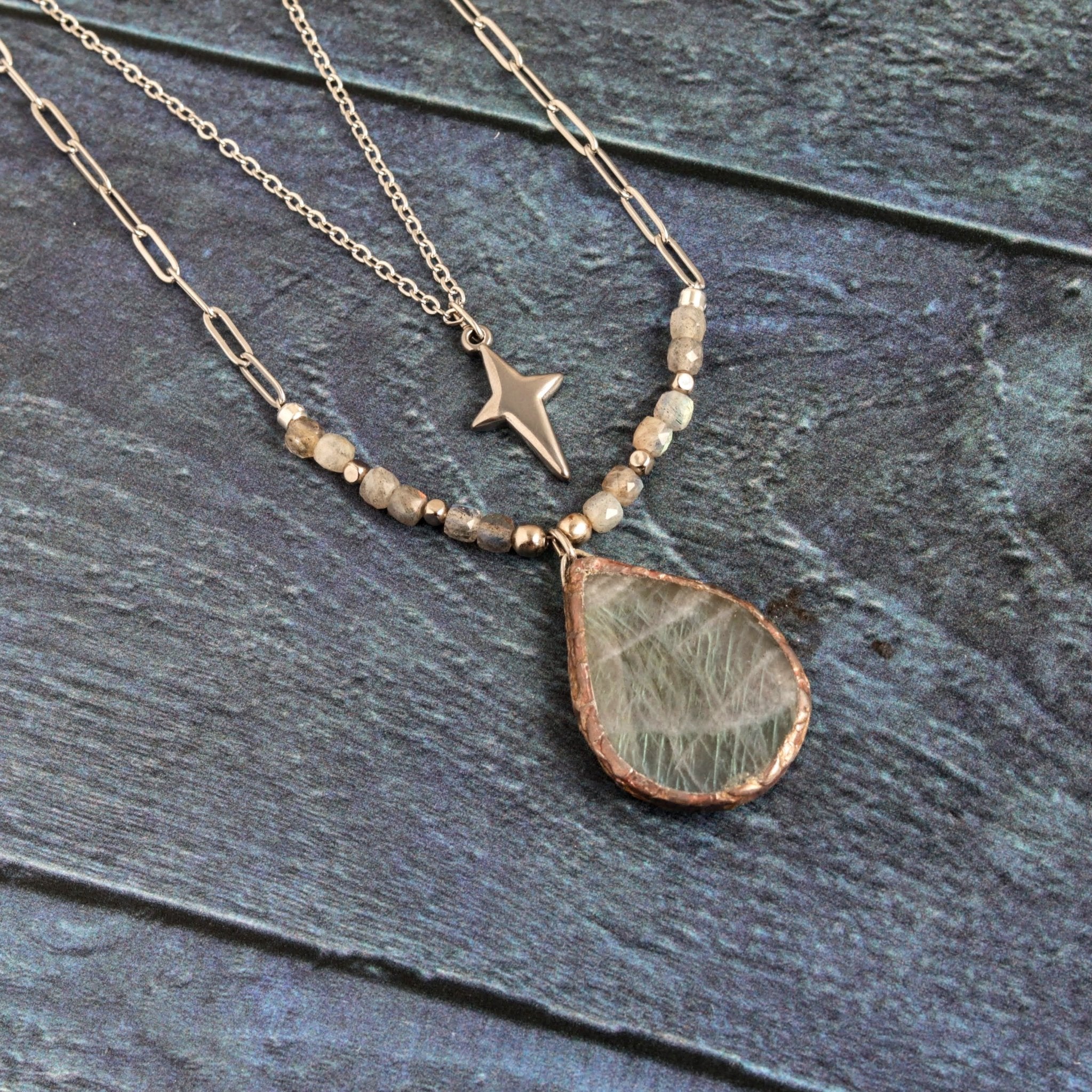 Starlit Storm Layers- Handmade Jewellery - i am boho