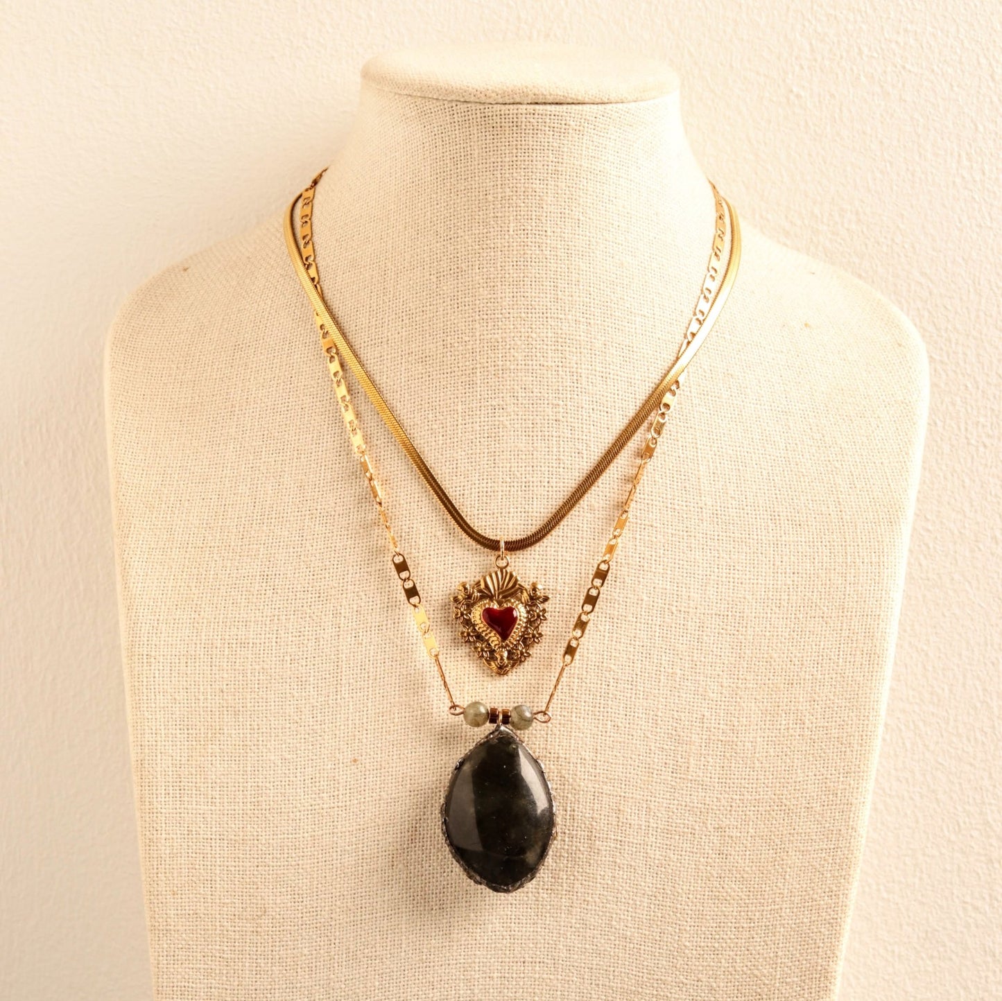 Sacred Heart, Secret Colour- Handmade Jewellery - i am boho