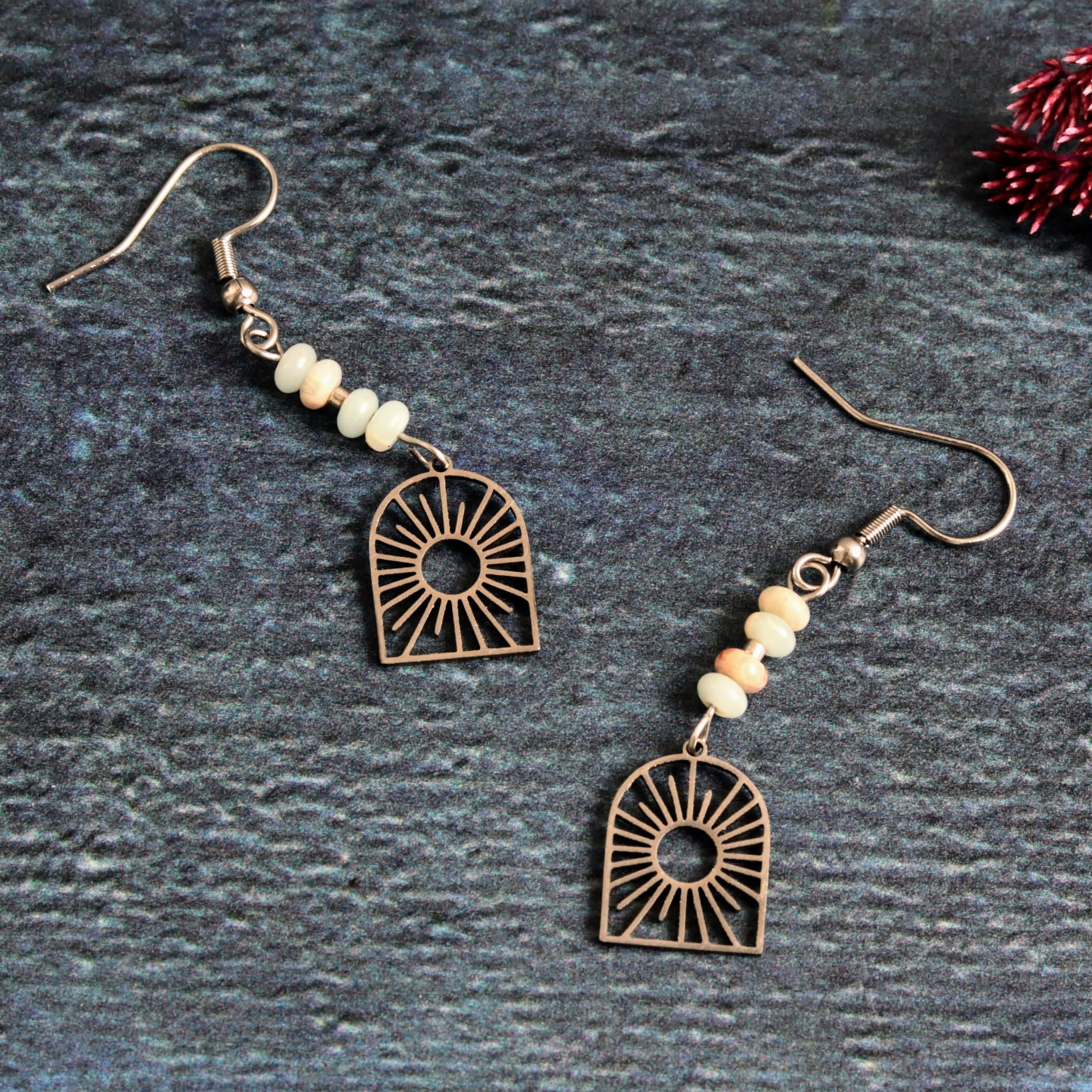 Milky quartz & sunrise