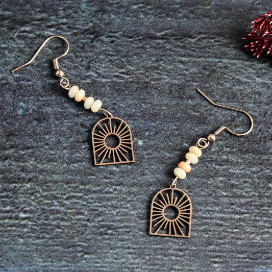 Milky quartz & sunrise