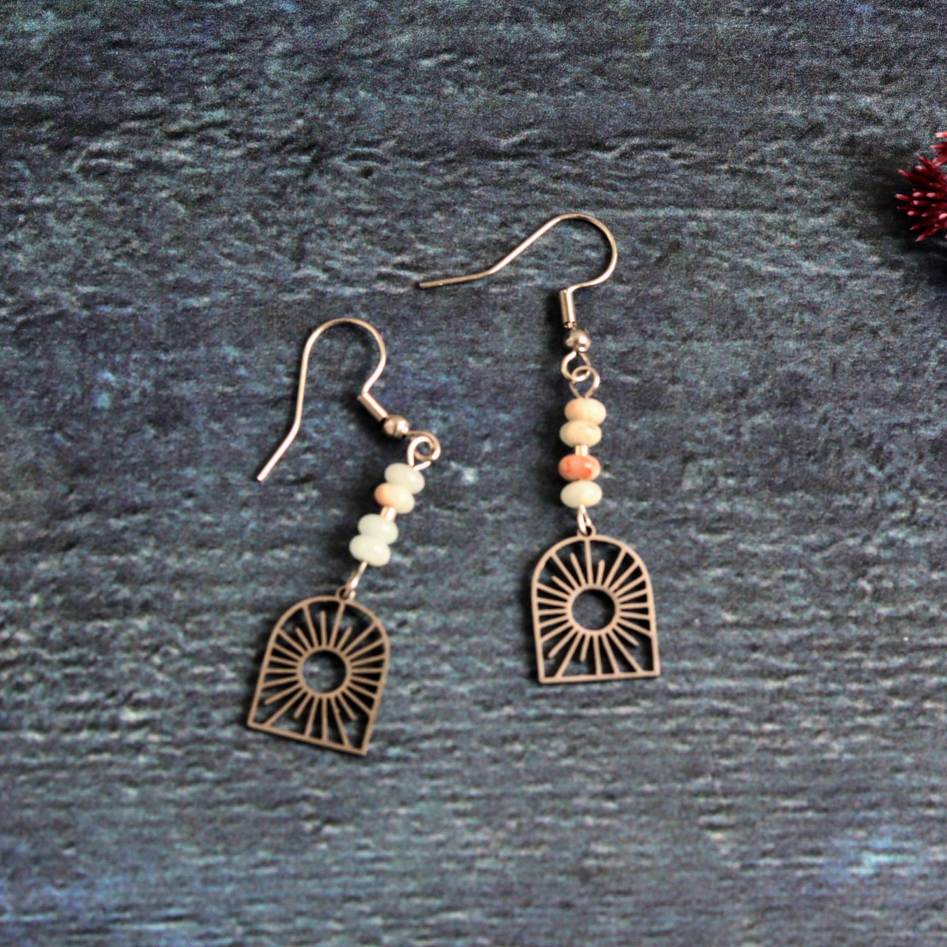 Milky quartz & sunrise