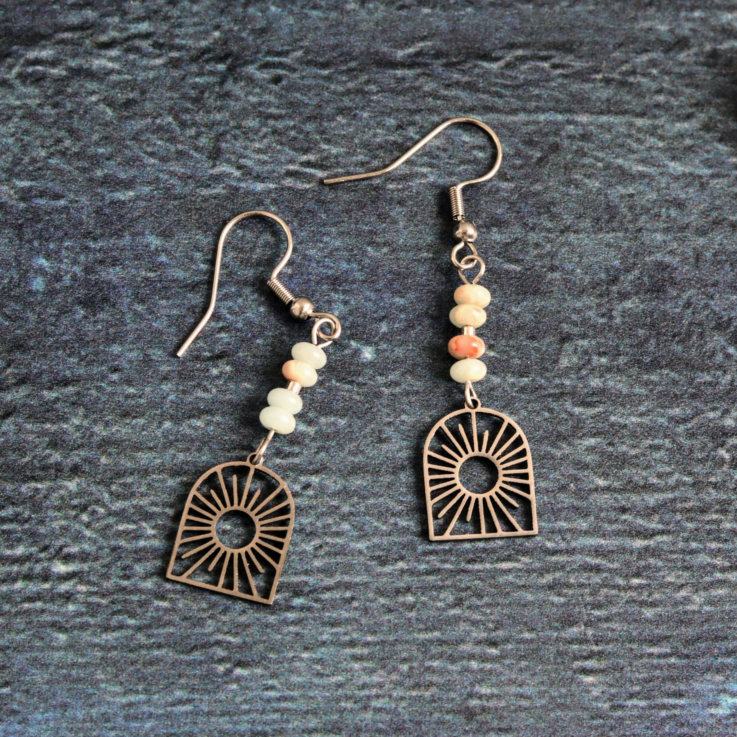 Milky quartz & sunrise