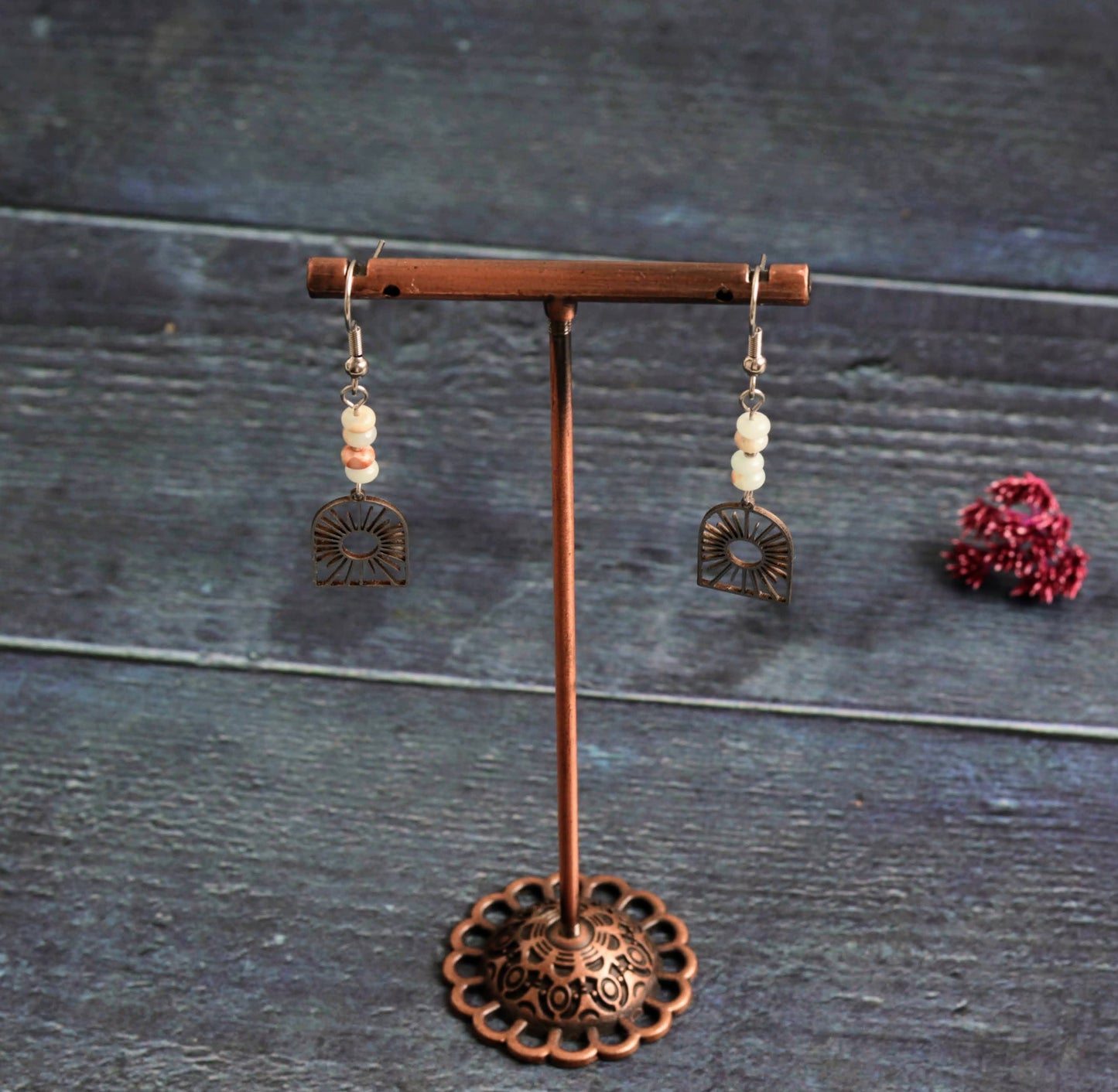 Milky quartz & sunrise