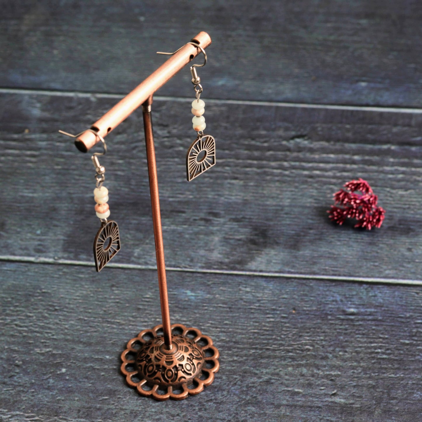 Milky quartz & sunrise